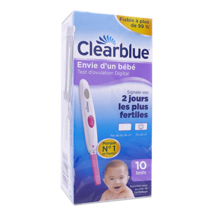 CLEARBLUE TEST D'OVULATION BOITE DE 10