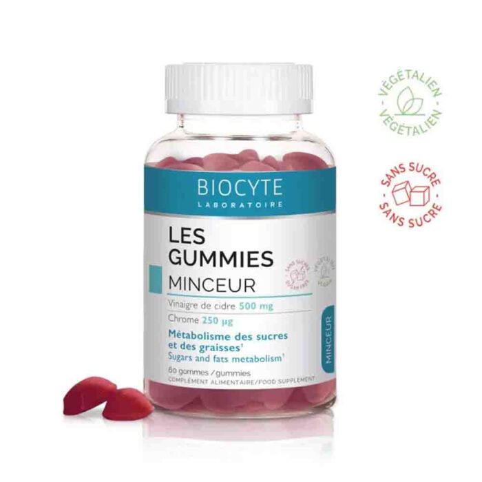 BIOCYTE LES GUMMIES MINCEUR 60 GOMMES