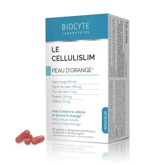 BIOCYTE LE CELLULISLIM PEAU D'ORANGE 60 GELULES