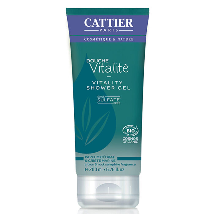 CATTIER DOUCHE VITALITE BIO 200ML