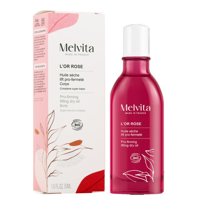 MELVITA BIO L'OR ROSE HUILE LIFT PRO-FERMETÉ CORPS 50ML