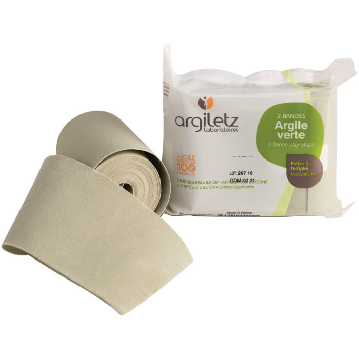 ARGILETZ ARGILE VERTE 2 BANDES 5M X 8.5 CM