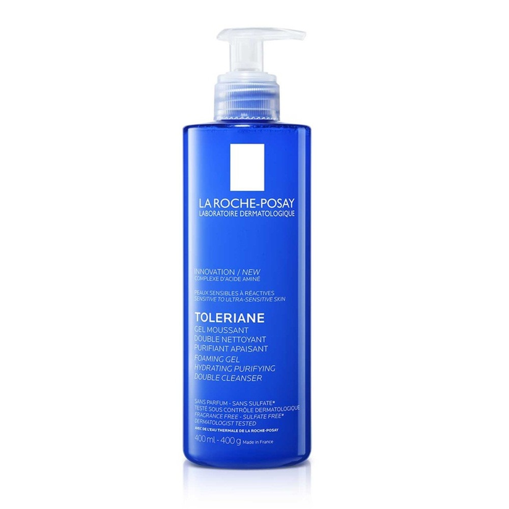 LA ROCHE-POSAY TOLERIANE GEL MOUSSANT DOUBLE NETTOYANT 400 ML – Image 2