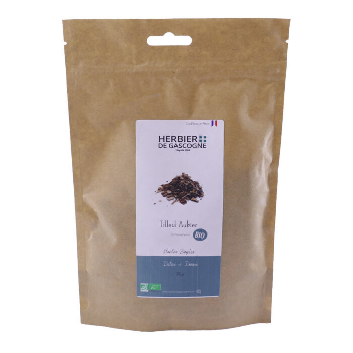HERBIER DE GASCOGNE TISANE TILLEUL AUBIER BIO 50G