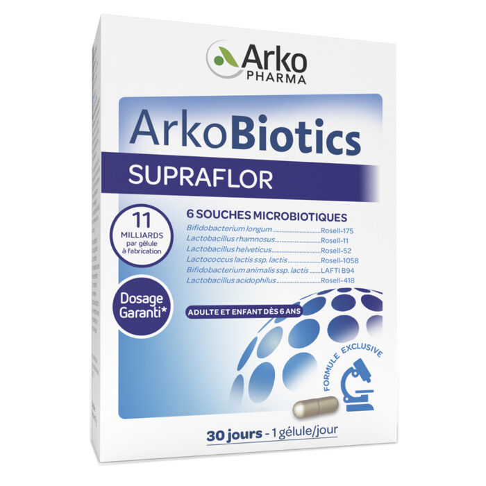 ARKOPHARMA ARKOBIOTICS SUPRAFLOR 30 GELULES