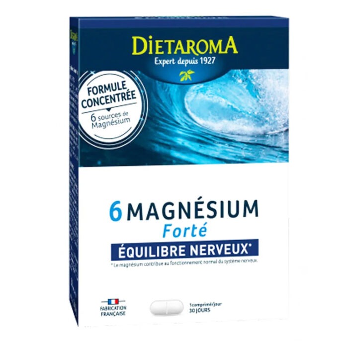 DIETAROMA 6 MAGNESIUM FORTE EQUILIBRE NERVEUX 30 COMPRIMES