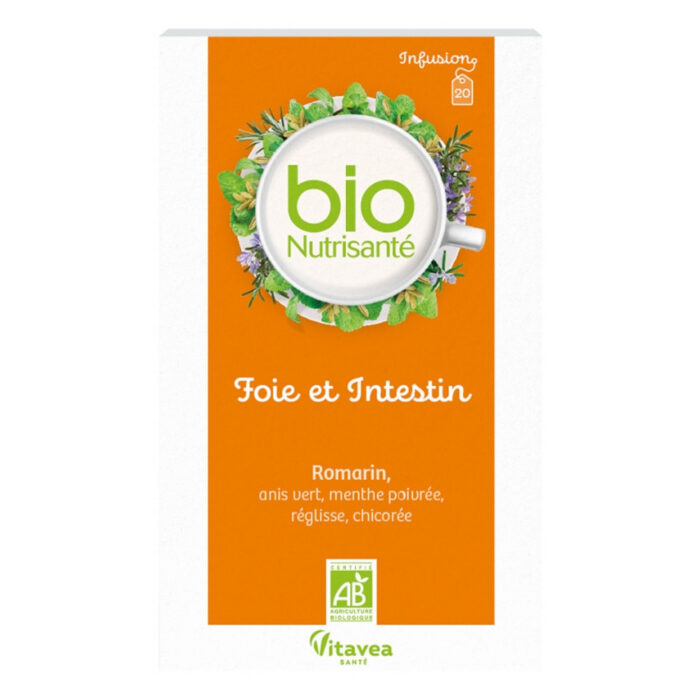 VITAVEA BIO NUTRISANTE INFUSION FOIE INTESTIN 20 SACHETS