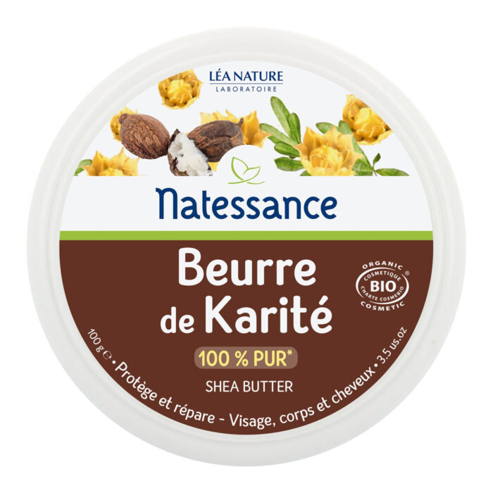 NATESSANCE KARITE BIO VISAGE, CHEVEUX & CORPS 100G