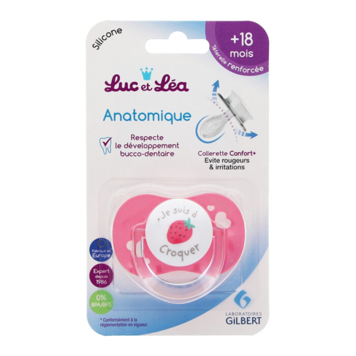 LUC ET LEA SUCETTE ANATOMIQUE SILICONE 18 MOIS – Image 6