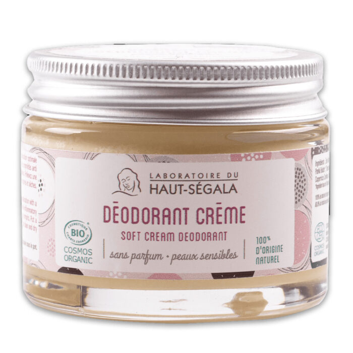 HAUT-SEGALA BIO DEODORANT CREME SANS PARFUM 50G