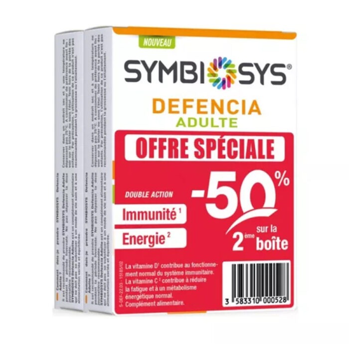 SYMBIOSYS DEFENCIA ADULTE LOT DE 2X30 GELULES
