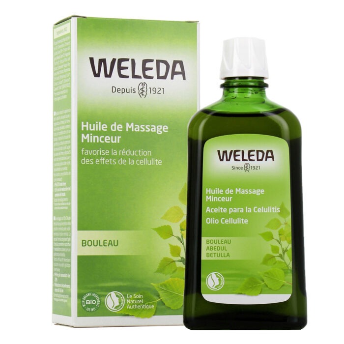 WELEDA HUILE MASSAGE MINCEUR BOULEAU 200ML