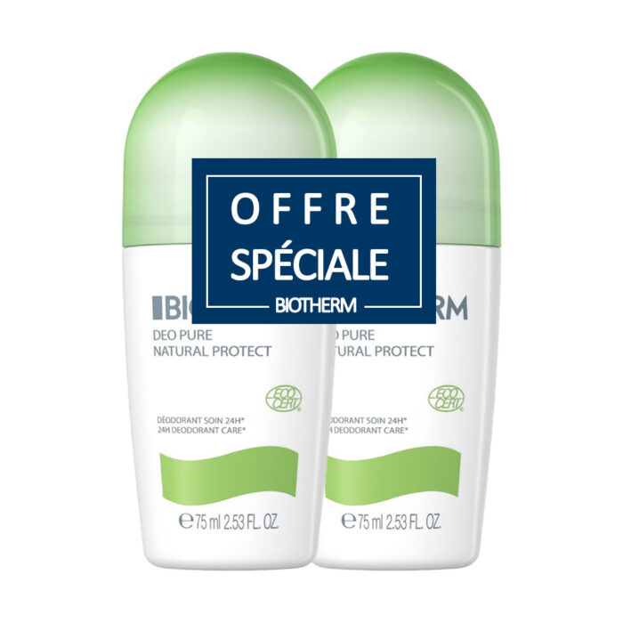 BIOTHERM DEO PURE NATURAL PROTECT 2X75 ML