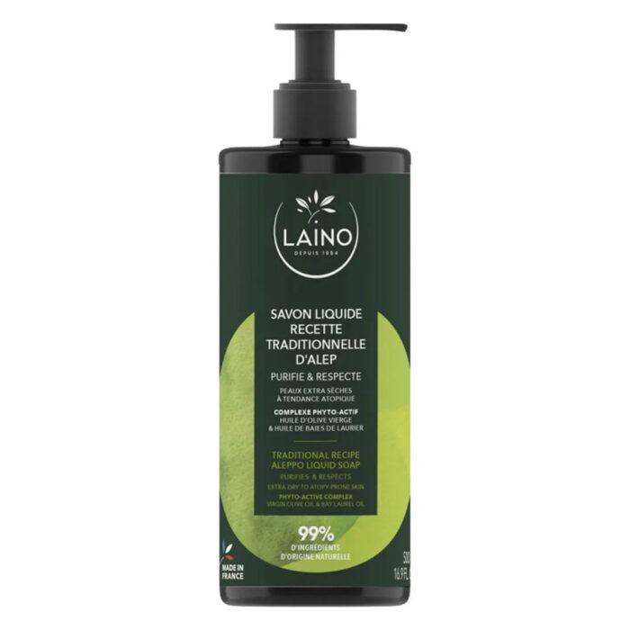 LAINO SAVON LIQUIDE RECETTE TRADITIONNELLE D'ALEP 500 ML
