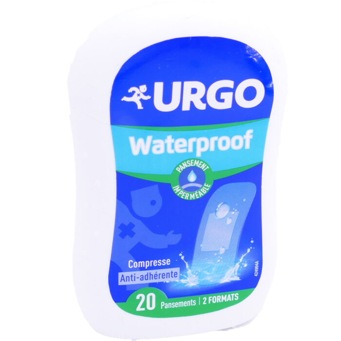 URGO WATERPROOF 20 PANSEMENTS 2 FORMATS