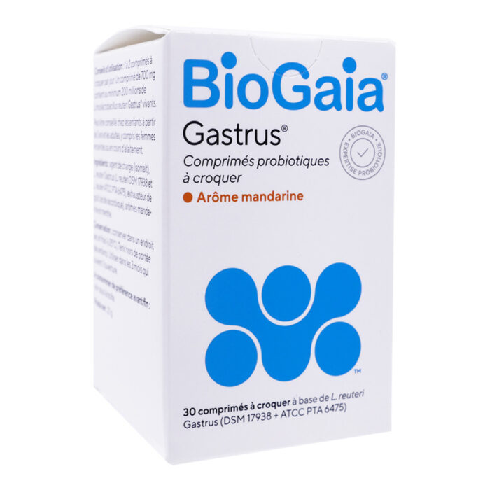 BIOGAIA GASTRUS 30 COMPRIMES A CROQUER