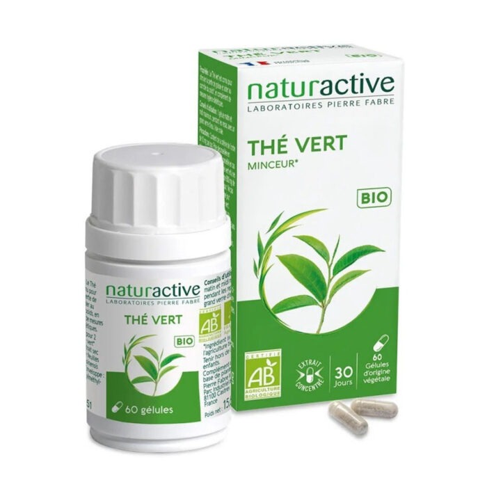 NATURACTIVE EXTRAIT CONCENTRE THE VERT MINCEUR BIO 60 GELULES