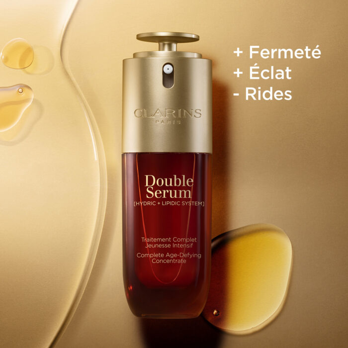 CLARINS DOUBLE SERUM TRAITEMENT JEUNESSE INTENSIF 75ML – Image 4
