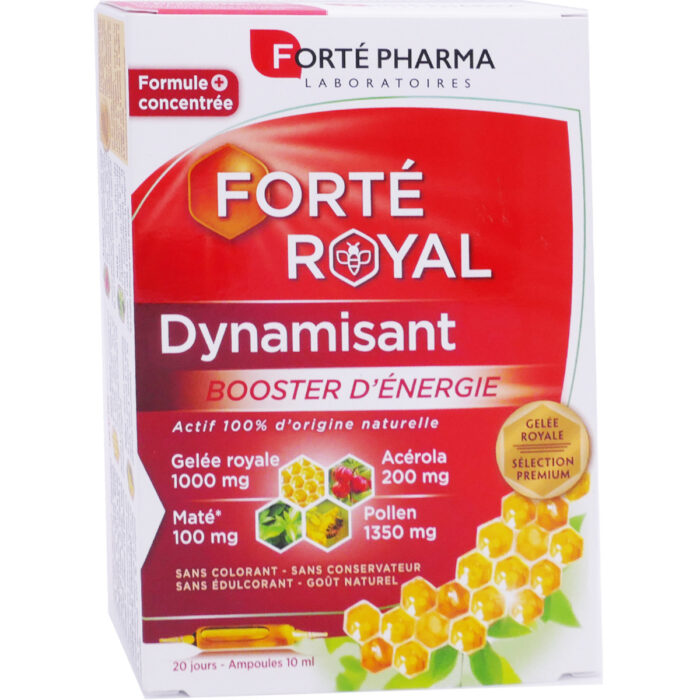 FORTE PHARMA FORTE ROYAL DYNAMISANT BOOSTER ENERGIE 20 AMPOULES 10ML