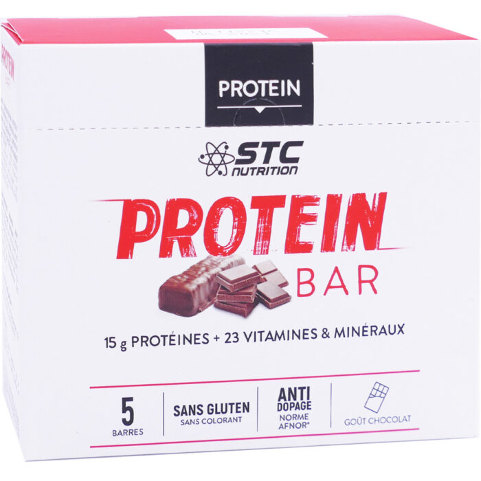 STC NUTRITION PROTEIN 5 BARRES CHOCOLATS