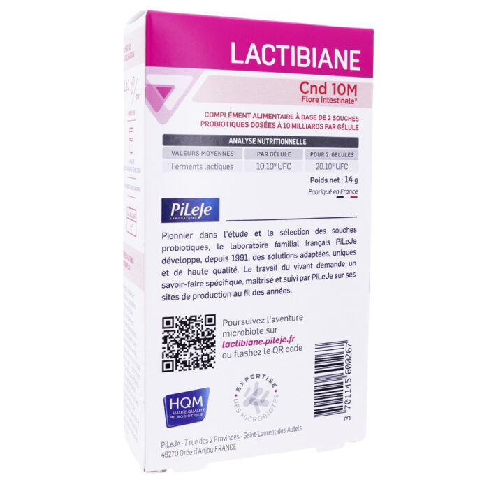 PILEJE LACTIBIANE CND 10 M 30 GELULES – Image 2