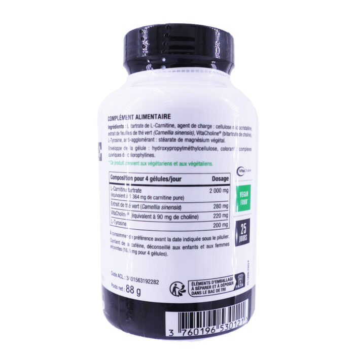 NHCO CARNITINE COA METABOLISME DES GRAISSES 100 GELULES – Image 2