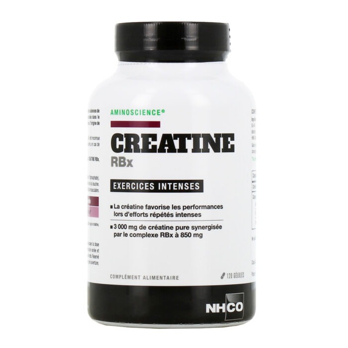 NHCO CREATINE RBX EXERCICES INTENSES 120 GELULES