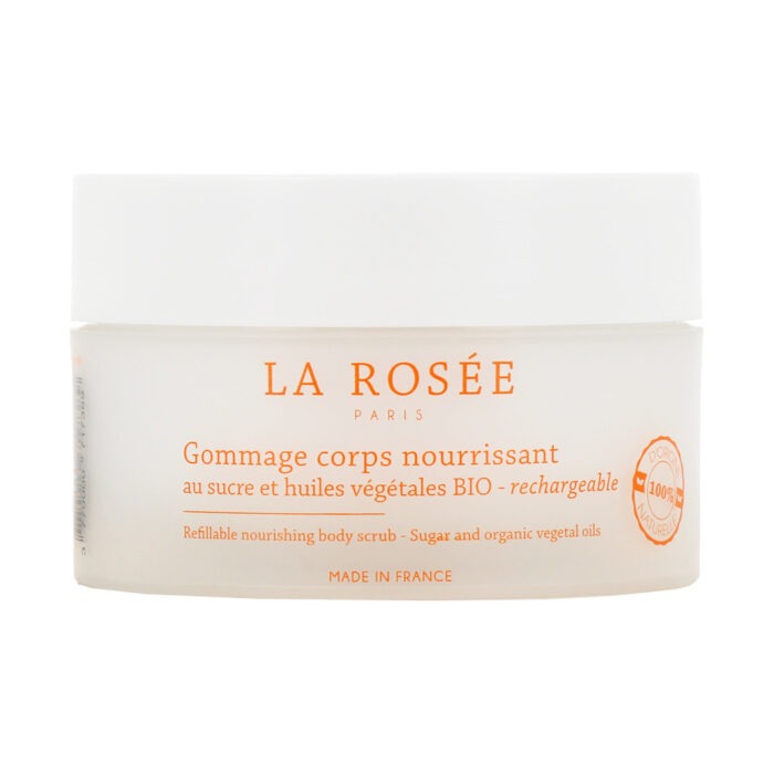 LA ROSEE GOMMAGE CORPS NOURRISSANT BIO RECHARGEABLE 200G