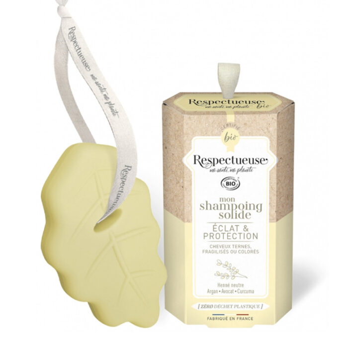 RESPECTUEUSE MON SHAMPOING SOLIDE ECLAT & PROTECTION BIO 75G