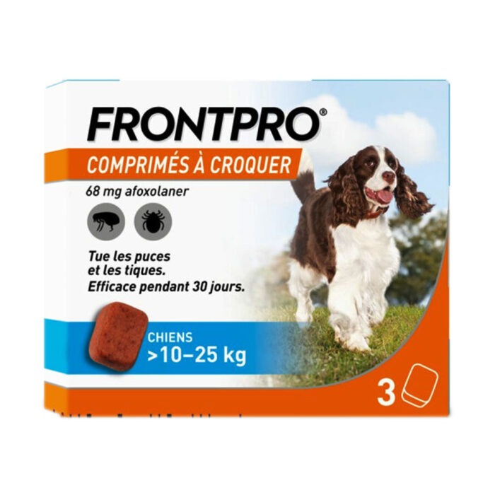 FRONTPRO 3 COMPRIMES A CROQUER CHIENS 10.25 KG