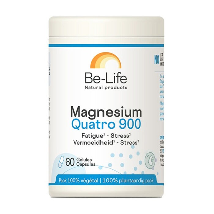 BE-LIFE MAGNESIUM QUATRO 900 FATIGUE - STRESS 60 GELULES