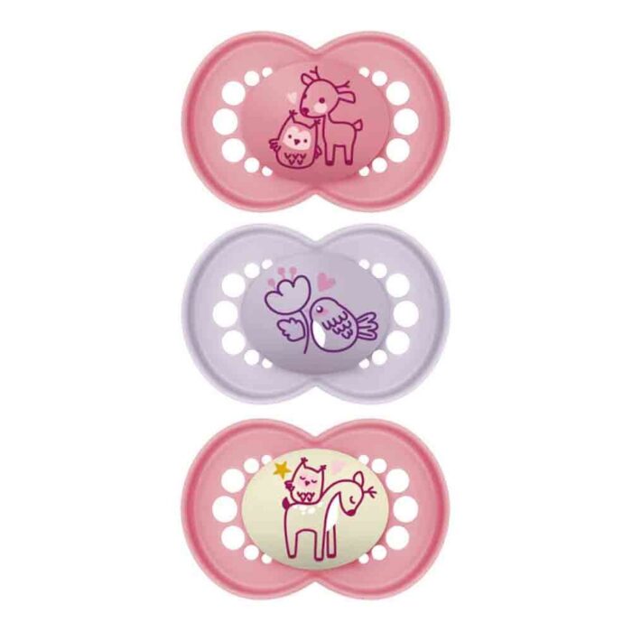 MAM ORIGINAL 3 SUCETTES SILICONE +18 MOIS – Image 2