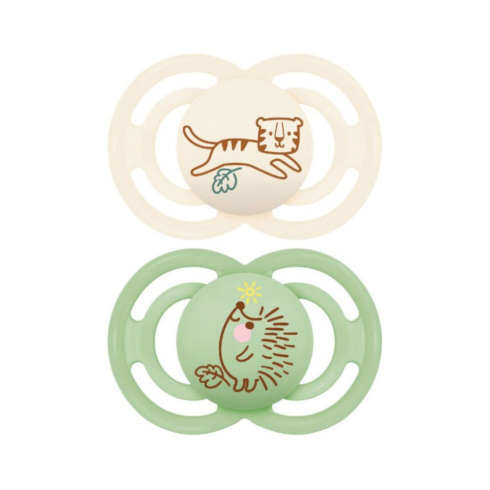 MAM PERFECT 2 SUCETTES SILICONE 18 MOIS+ ANIMAUX REF 57 – Image 4