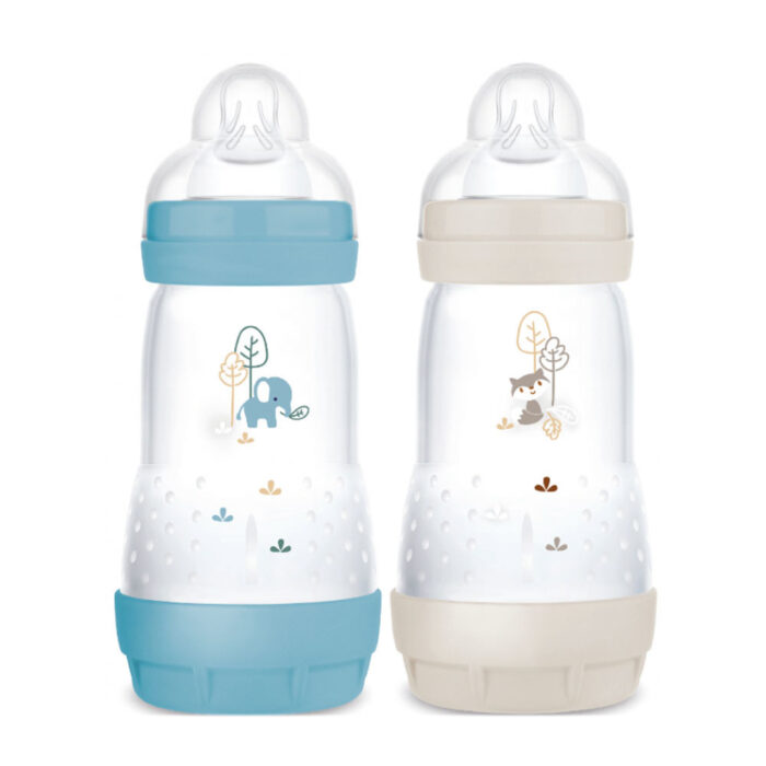 MAM EASY START BIBERON 2X260ML OCEAN ET SABLE TETINE DEBIT 2