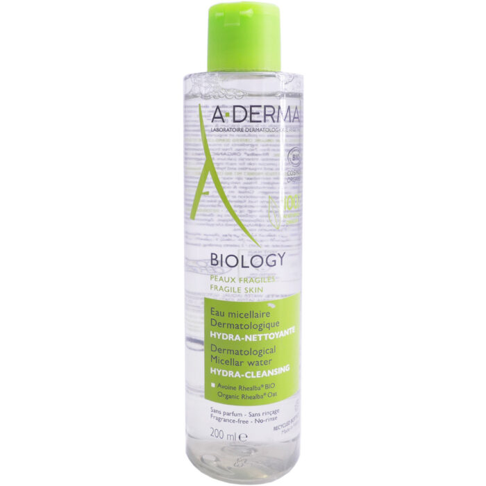 ADERMA BIOLOGY EAU MICELLAIRE DERMATOLOGIQUE BIO 200ML