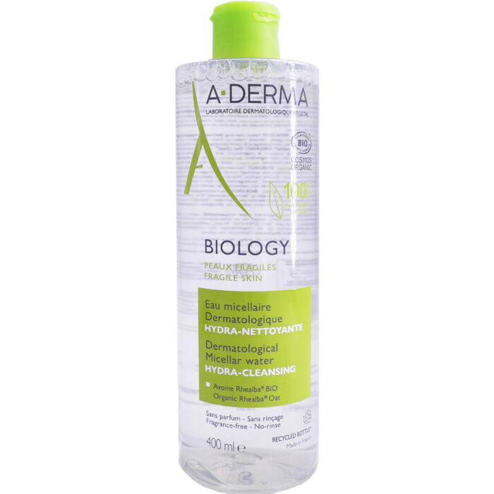 ADERMA BIOLOGY EAU MICELLAIRE DERMATOLOGIQUE BIO 400ML