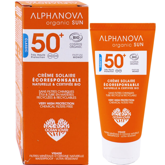 ALPHANOVA SUN CREME SOLAIRE SPF50+ BIO 50G