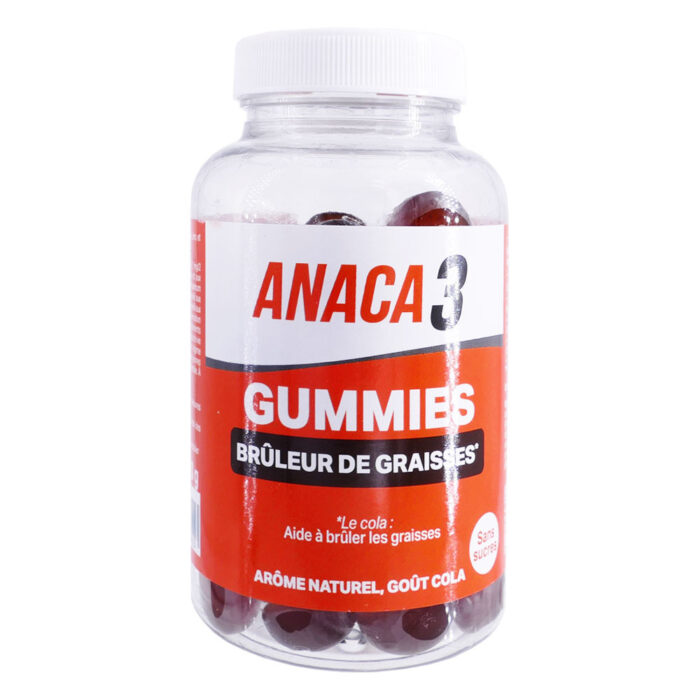 ANACA 3 GUMMIES BRULEUR DE GRAISSES 60 GUMMIES