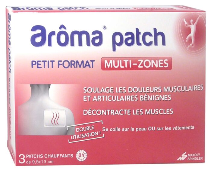 AROMA PATCH PETIT FORMAT MULTI ZONES x3