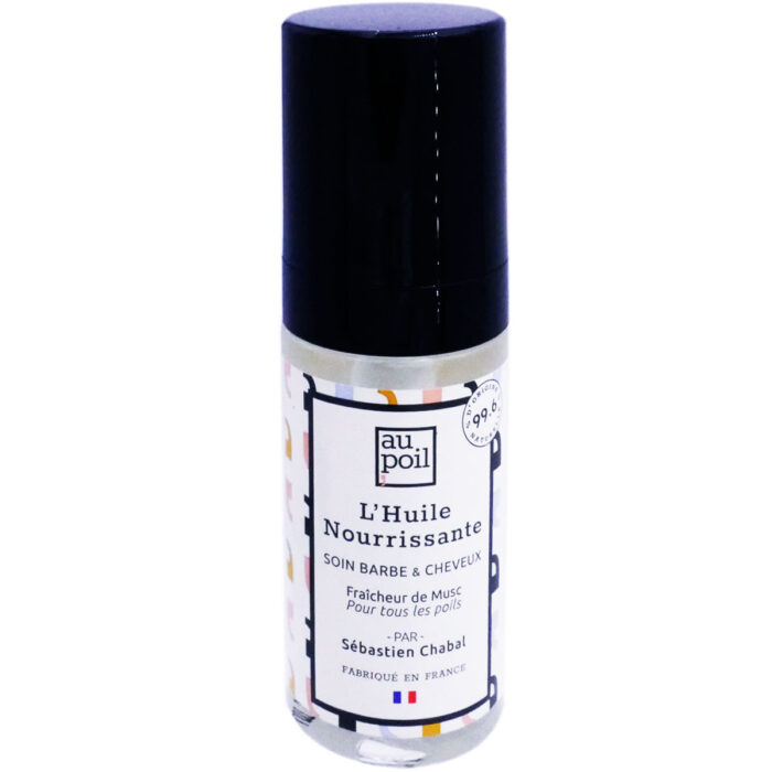 AU POIL HUILE NOURRISSANTE BARBE & CHEVEUX 30ML