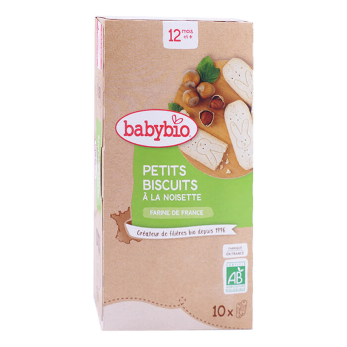 BABYBIO PETITS BISCUITS A LA NOISETTE BIO 12 MOIS+