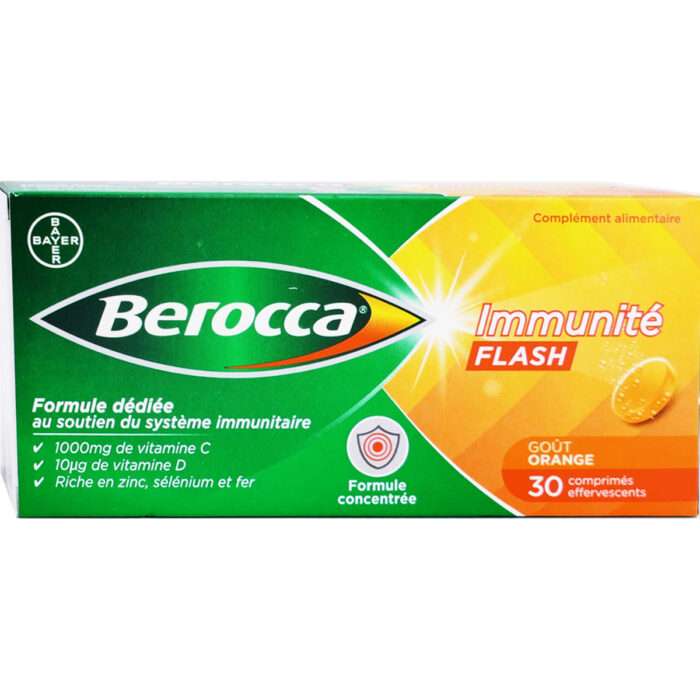 BEROCCA IMMUNITE FLASH 30 COMPRIMES