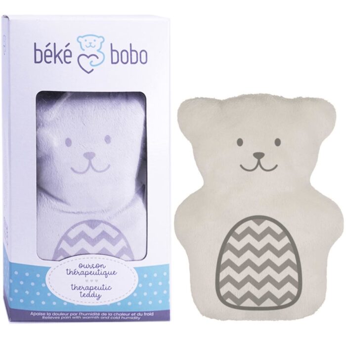 BEKE BOBO OURSON THERAPEUTIQUE GRIS CHEVRON