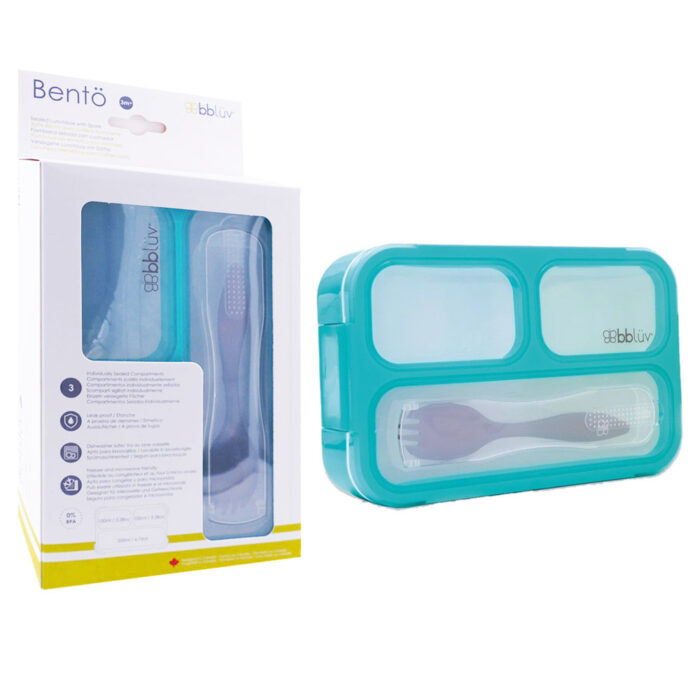 BBLÜV BENTÖ BOITE BENTO AVEC CUILLERE FOURCHETTE 3M+ – Image 2