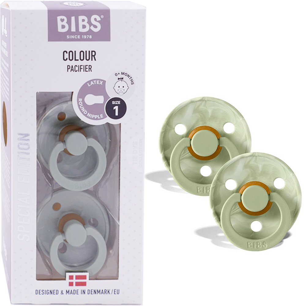 BIBS COLOUR PACIFIER SPECIAL EDITION LOT 2 SUCETTES TAILLE 1 – Image 2