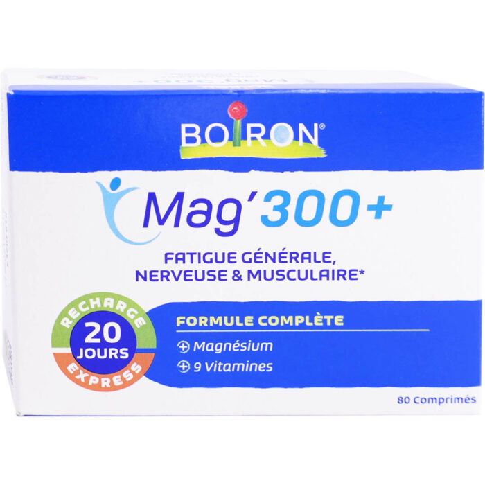 BOIRON MAG'300+ 80 COMPRIMES