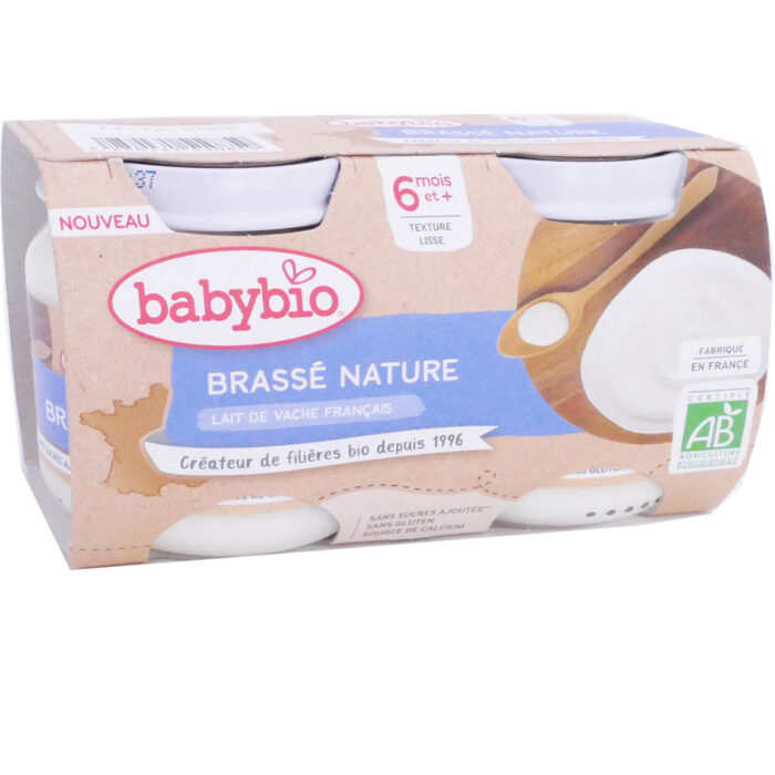 BABYBIO BRASSE NATURE 2X 130G