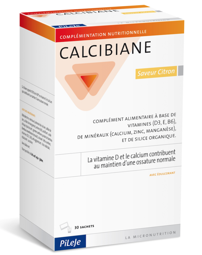 PILEJE CALCIBIANE SAVEUR CITRON 30 SACHETS