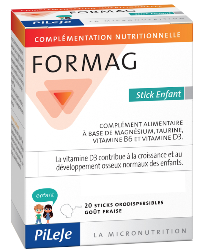 PILEJE FORMAG 20 STICK ENFANT GOUT FRAISE