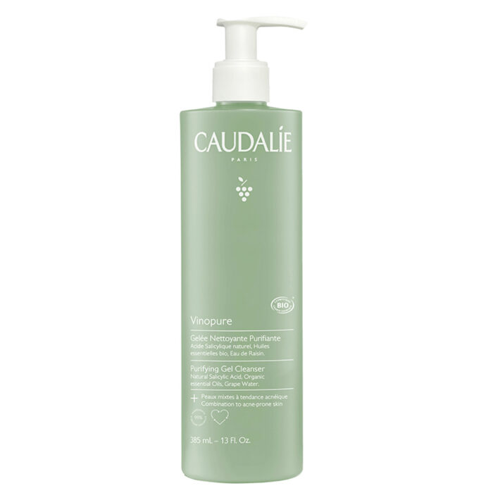 CAUDALIE VINOPURE GELEE NETTOYANTE PURIFIANTE BIO 385ML